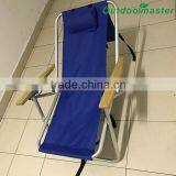Outdoor Lightweight Beach Backpack Blue Camping Chair Foldable thumbnail-3