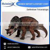 High Quality Amusement Park Equipment Animated Definitve Triceratops