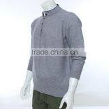 Computerized Sweater Knitting Machine for Men Grey Woolen Sweater Knitting With Cheape 1/4zipper Machine Price thumbnail-5