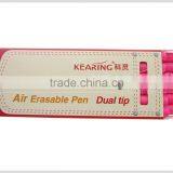 Kearing Dual Tipped Pink Color Tailor Erasable Marker in 1mm Tip +0.5mm Tip 2 Years Shelf Life Time Self Vainishing #AP1005 thumbnail-1