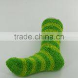 Cheap Soft Microfiber Cozy Stirp Socks Women thumbnail-1