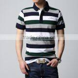 Mans Striped Polo Shirts European Style t Shirt Cotton American Style T Shirt Men / Custom Style T / Stripe Polo Shirt thumbnail-4
