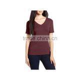 Custom Women T-shirt White Plain Cotton Tshirt thumbnail-4