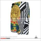 100% Polyester Beach Shorts Large Size Screen Printing Mens Swimwear thumbnail-3