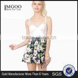 MGOO Top Sale Custom OEM Design Floral Mini Young Girl Skirt Pleated High Waist Gothic Clothing 15144B636 thumbnail-1
