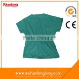 China supplier safety garments TC doctors and nurses white uniforms