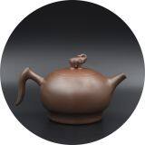 Tea Pot Nixing Vintage Teapot Ji Xiang Elephant Pot Gift Kettle thumbnail-3