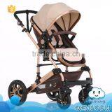 Most Popular Good Baby Child Products 2-in-1 Aluminum 5 Point Safety Buckle Fashion Stroller thumbnail-5