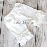 Soft Cotton Baby Clothes Girls Shorts Dresses Summer Double Ruffle Short Pants for Children thumbnail-4