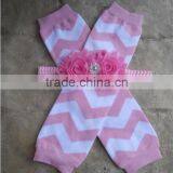 Newborn Infant Baby Ruffle Chiffon Leg Warmer Cute Knitted Winter Autumn Legging thumbnail-5