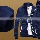 Fashion Style Good Quality Hot Sale Cheap Custom Zipper Men Tracksuits thumbnail-1