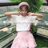 Women's Blouses and Lovely Summer Printing White Shirts With Short Sleeves thumbnail-1