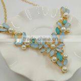 Zm35138a Unique Girls Accessories Korean Faux Pearl Choker Necklace thumbnail-2