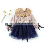 S33548W Baby Girls Grenadine Knitted Lace Dress Kids Cute Dress thumbnail-4