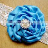 Girl Lace Headband, Newborn Lace Headband thumbnail-6