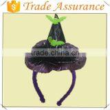 Party Supplier Halloween Witch Hat Headband With Bat thumbnail-1