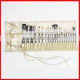 20pcs Good Quality Private Label Brush Make up Set With Leather Box thumbnail-1
