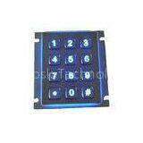 12 Keys IP65 Dynamic Waterproof Vending Machine Backlight Keypad