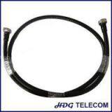 1/2 In Superflex RF Cable Assembly With DIN Male Connectors On Both Sides thumbnail-1