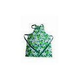 Green Twill Weave Fabric Personalized Cooking Aprons Fashionable Aprons thumbnail-1