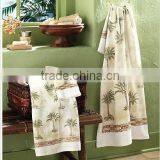 Pakistan Fashion Design A-One Cotton Printed Towel thumbnail-1