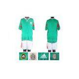2010 Latest Mexico Home Green Football Jersey Embroidered Logo thumbnail-2