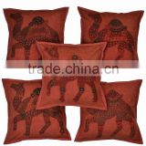 Rajasthani Handmade Camel Cushion Cover For Women