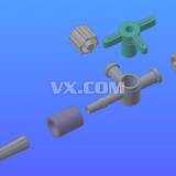 China Medical Plastic Injection Molding Maker for 3 Way Stop Cock With Male Female Luer Lock thumbnail-3