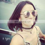 Fashion Chocker Necklaces Lace Choker Necklace With Chain thumbnail-1