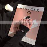 Temperament Design Bracelet Geometric Metal Marble Jewelry Female Simple Cold Wind Bracelet thumbnail-1