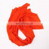 100% Mercerized Wool Twill Weave Plain Color Shawl Worsted Wool Autumn Winter Ladies Warm Scarf thumbnail-3