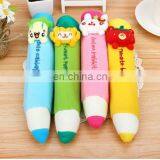 2010 Wholesale custom cute plush pencil case pouch for girl