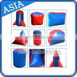 Inflatable Paintball Bunker For Paintball Shooting Cage Arena
