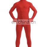 Plain Color Morph Zentai Suit Red Colour