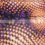 POLYESTER WAX West African Printed Damask Shadda Fabric Fashion Guinea Brocade Garment Cheap Textiles thumbnail-1