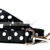 New Arrivel Black Polka Dot Nylon Dog Leash thumbnail-5