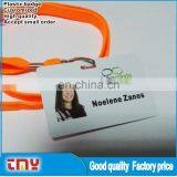 Large Capacity Low Price Retractable Id Badge Holder With Lanyard Made In China thumbnail-1