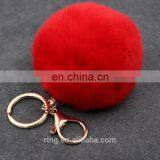 Various Colors Fashion Cute Ball Keychain Rabbit Fox Fur Pompom thumbnail-4