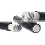 XLPE Insulated 4 Core 95mm 185mm Aluminum Solidal ABC Cable thumbnail-6