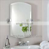 Frameless Decorative Wall Mounted Beveled Edge Clear Silver Mirror thumbnail-2