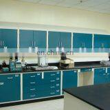 School Science Laboratory Wall Bench With 19mm Epoxy Resin Board thumbnail-5