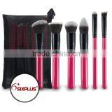 Professional Makeup Brush Set 6Pcs Set Pink Handle Professional Makeup Brush Set Professional Makeup Brush Set