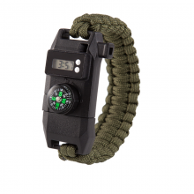 Tactical Accessories Bracelet With Compass and Rope thumbnail-3