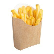 Food Grade Potato Chips Food Packaging Boxes Kraft Cardboard Take Away-to go Boxes French Fry Box for Restaurant thumbnail-4