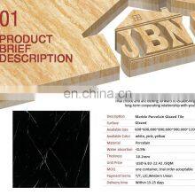 White and Black Nano Polished Porcelain Floor Tile Full Body Tiles Size 600x600mm 800x800mm thumbnail-3