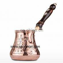 Copper Fancy Metal Coffee Pot