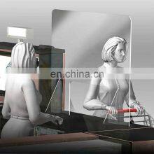 Acrylic Social Distancing Sneeze Guard Acrylic Sneeze Shield for Counters thumbnail-5