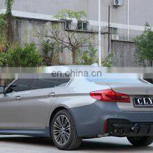 High Guality Rear Lip For BMW 5 Series G30G38 Modified M5 Bright Black Diffuser thumbnail-4