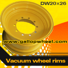 Steel Agricultural Vacuum Wheel Rims DW20X26 for 23.1-26 Tires thumbnail-1