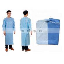Medical Laboratory Non Sterile Surgical Gown Disposable Isolation Gown CE thumbnail-2